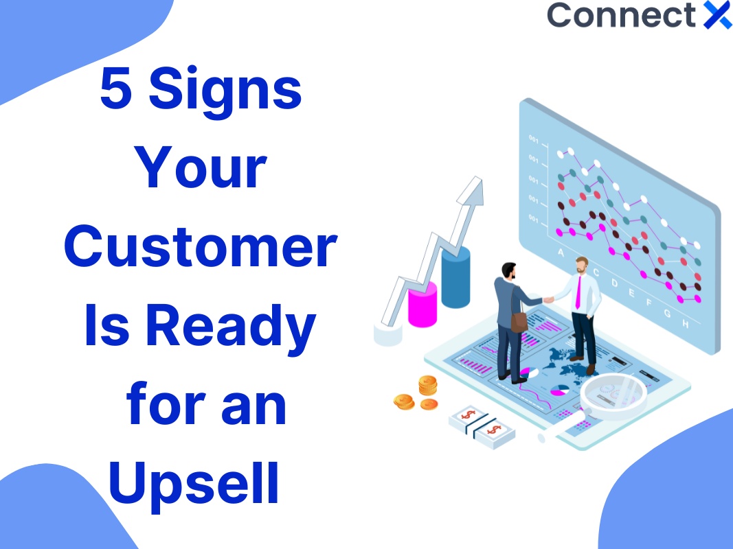 5 signs for upsell